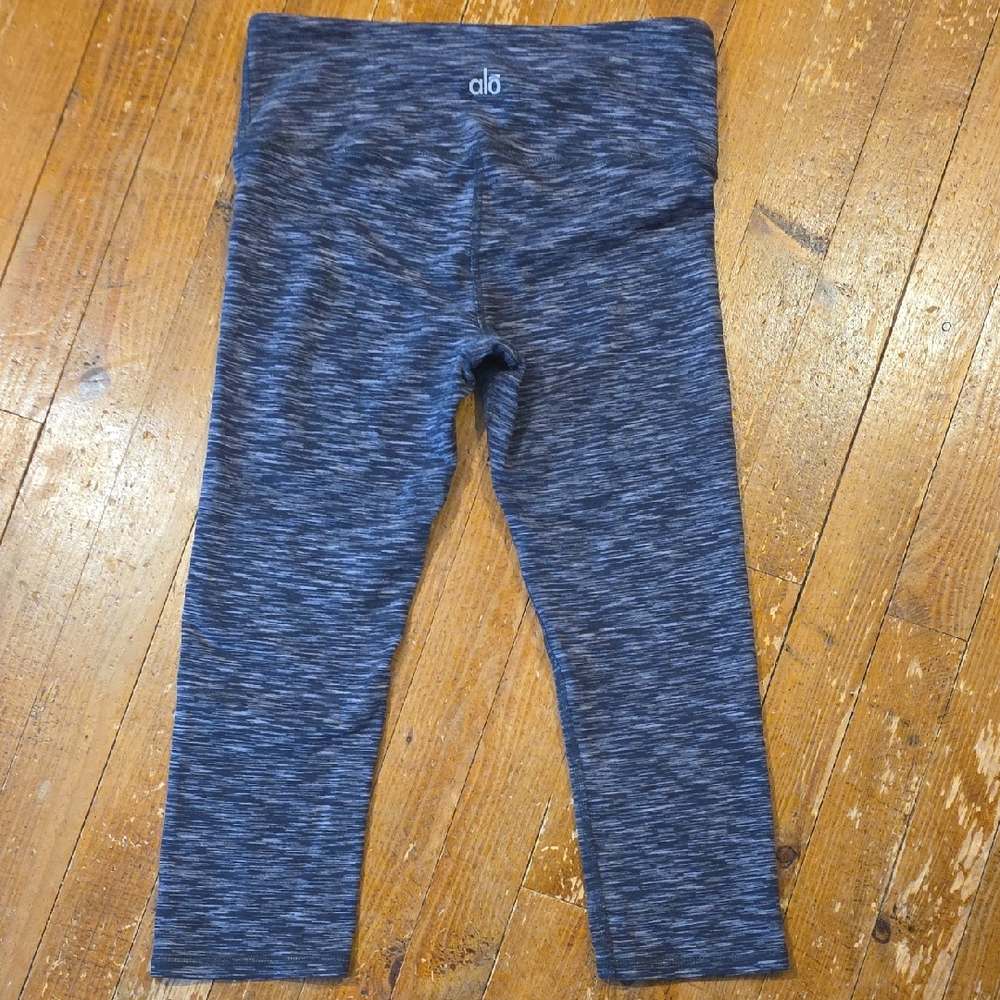 ALO Yoga  Womens XXS/ XS Heathered Blue Leggings